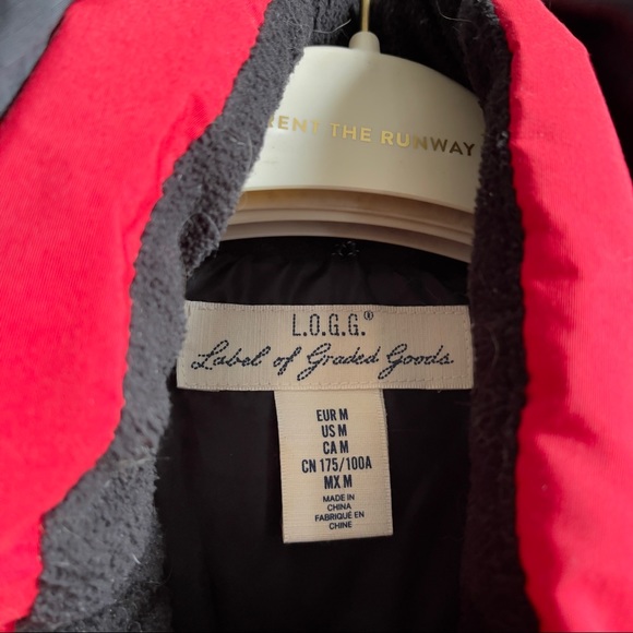 H&M Warm Puffer Mens Jacket Red Size Medium - Picture 6 of 9